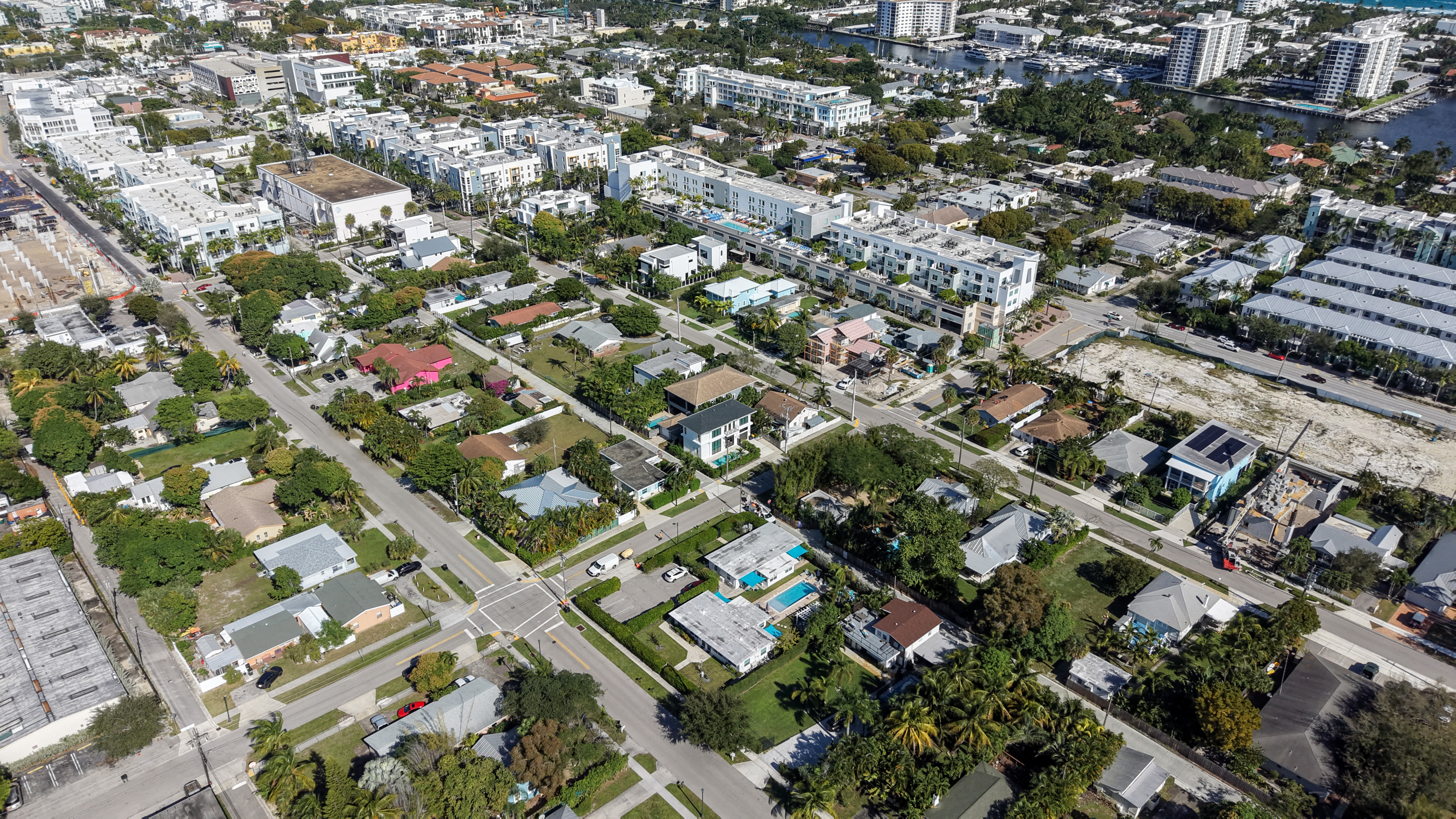 Modern new-construction homes in Osceola Park near downtown Delray Beach