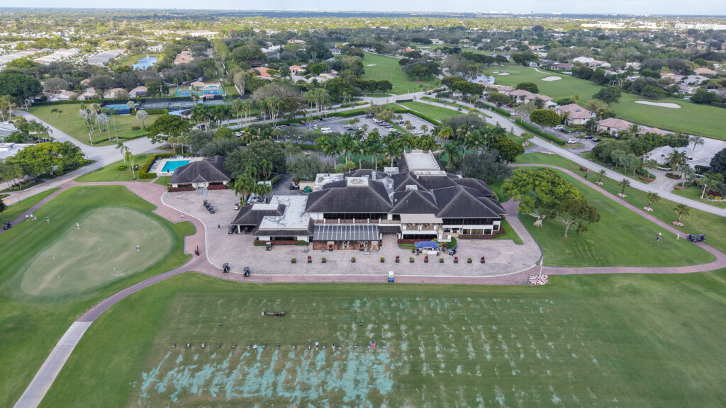 Residential homes within The Hamlet at Seagate Country Club in Delray Beach